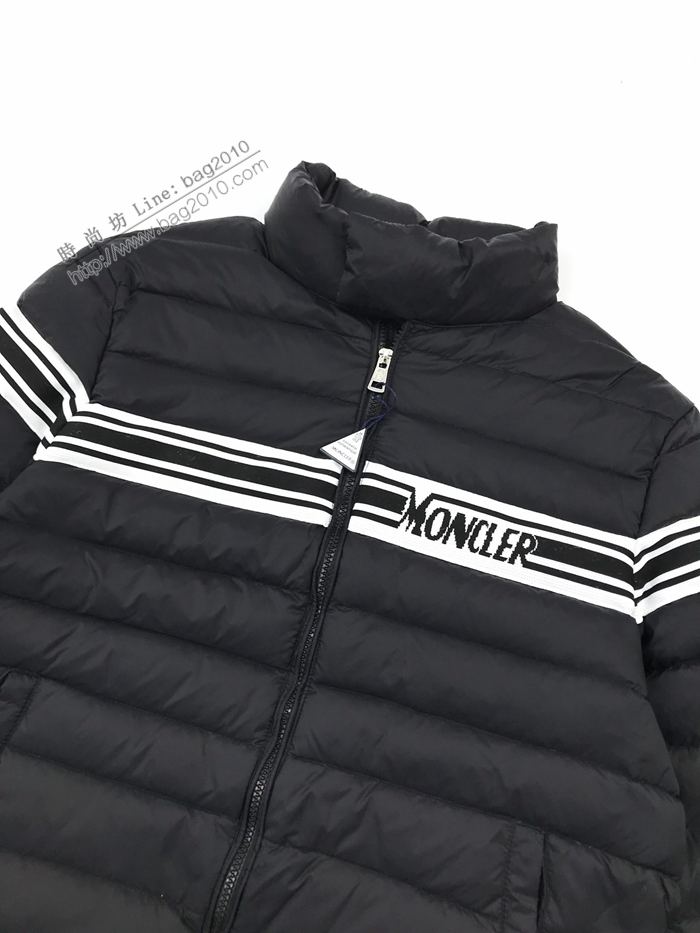 Moncler男裝 蒙口2020新款標誌logo編織帶羽絨服  ydi3008